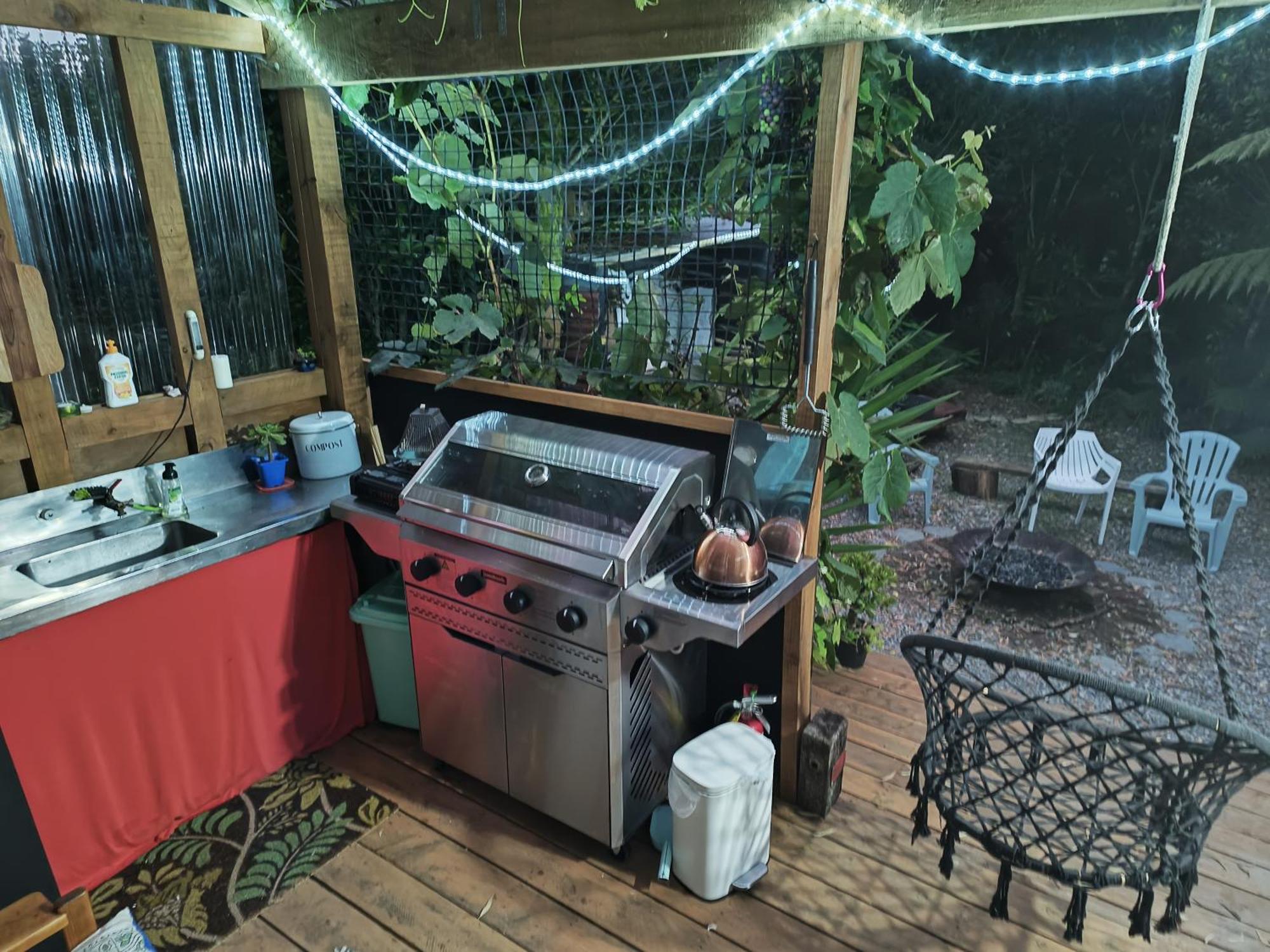 Gumboot Paradise Eco Stay Barrytown Kültér fotó